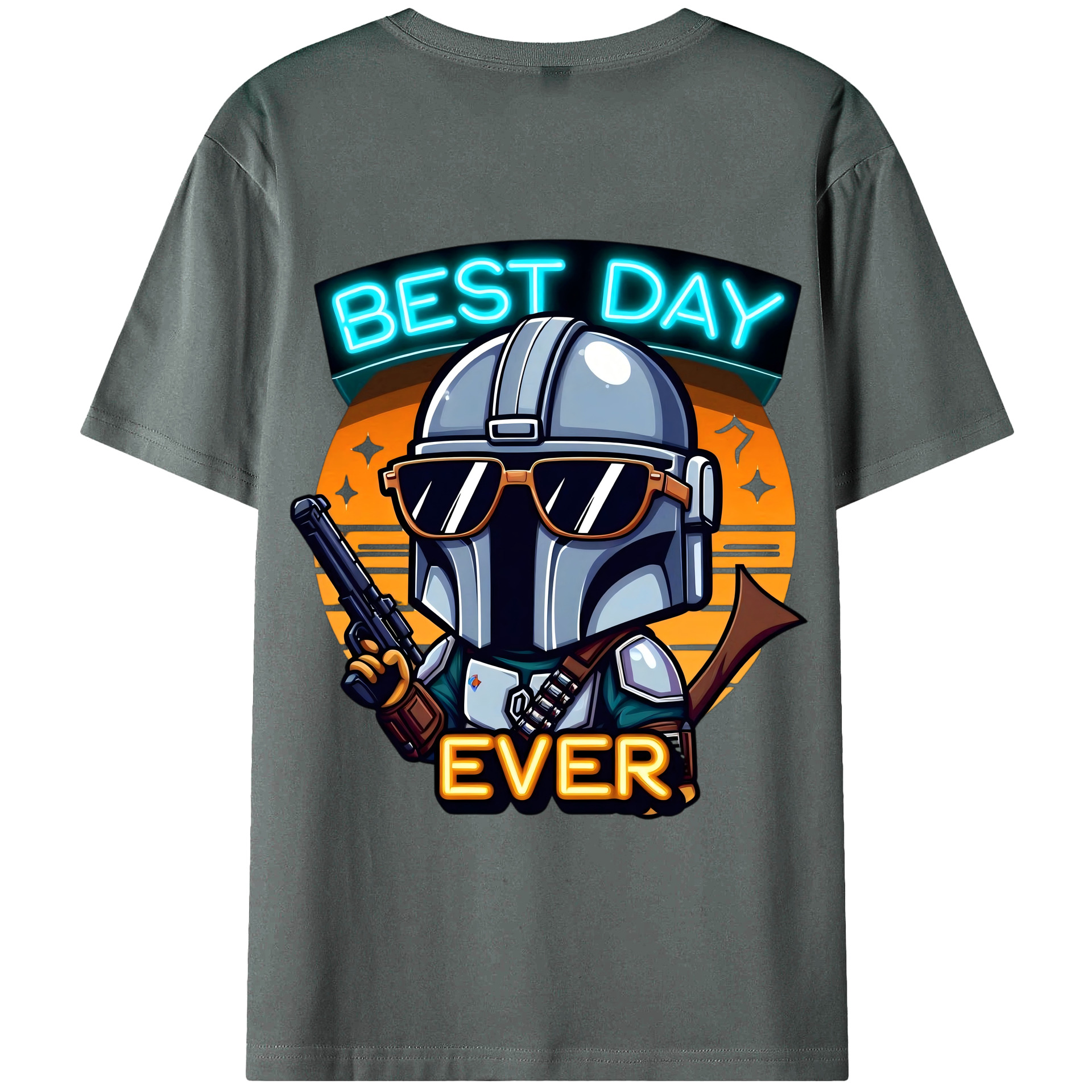 （画像用） スター・ウォーズ Star Wars 綿100％ メンズ半袖Tシャツ（バックプリント） 通気性